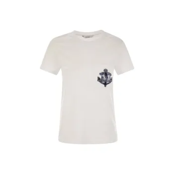 MaxMara Acacia Straight Hem Crewneck T Shirt
