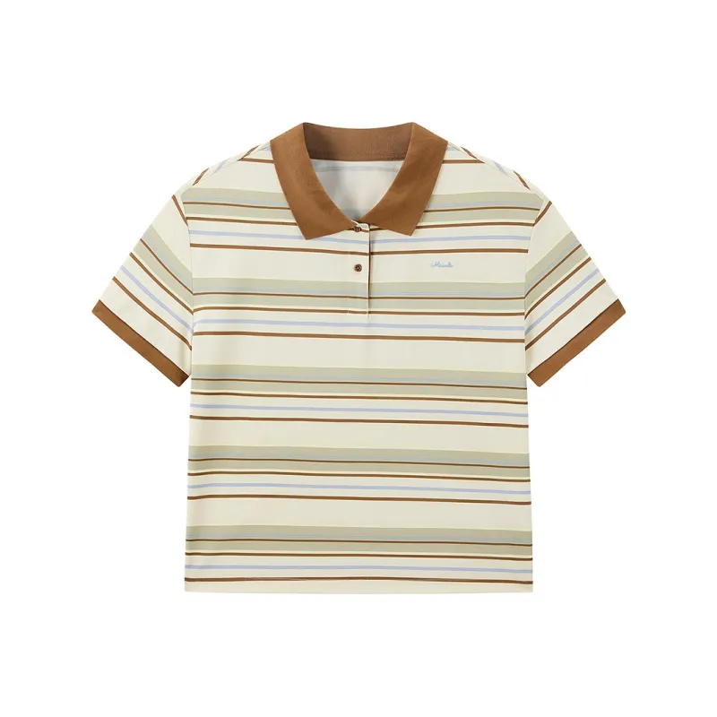 LEDIN Regular T Shirt Women's Almond Oil Yellow In Stock-0