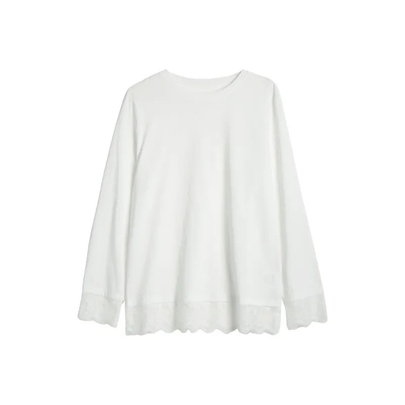 Olrain T Shirts Women's White-0