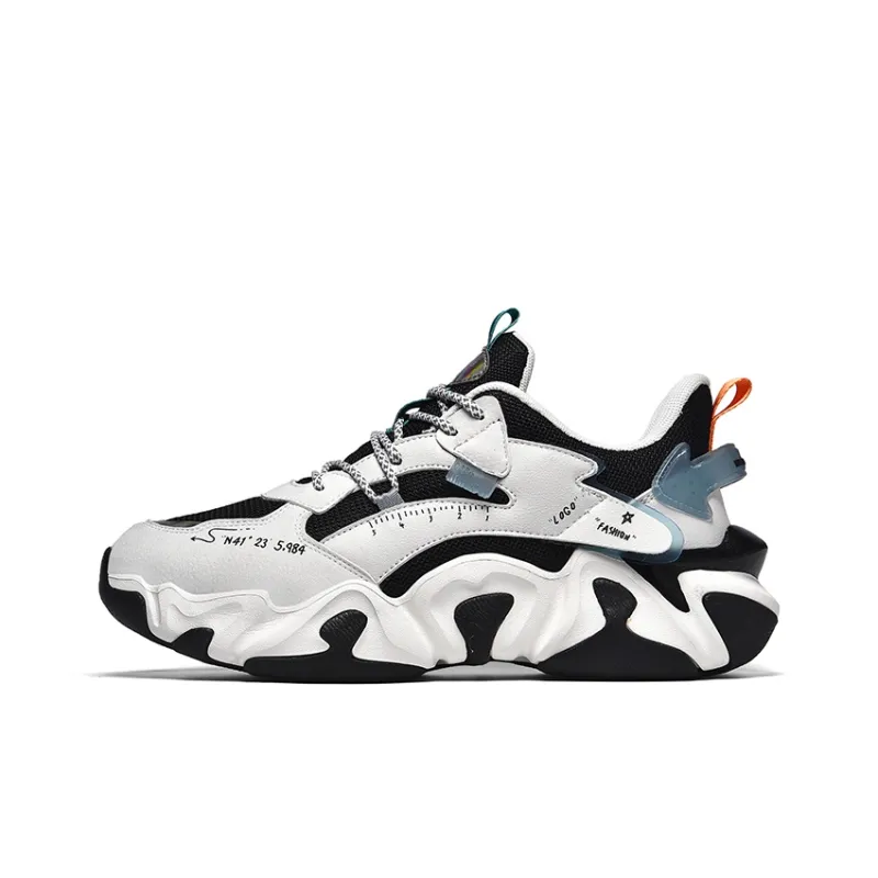 Green Feet Slip Resistant Coverage Low Top Chunky Sneakers Men's-4