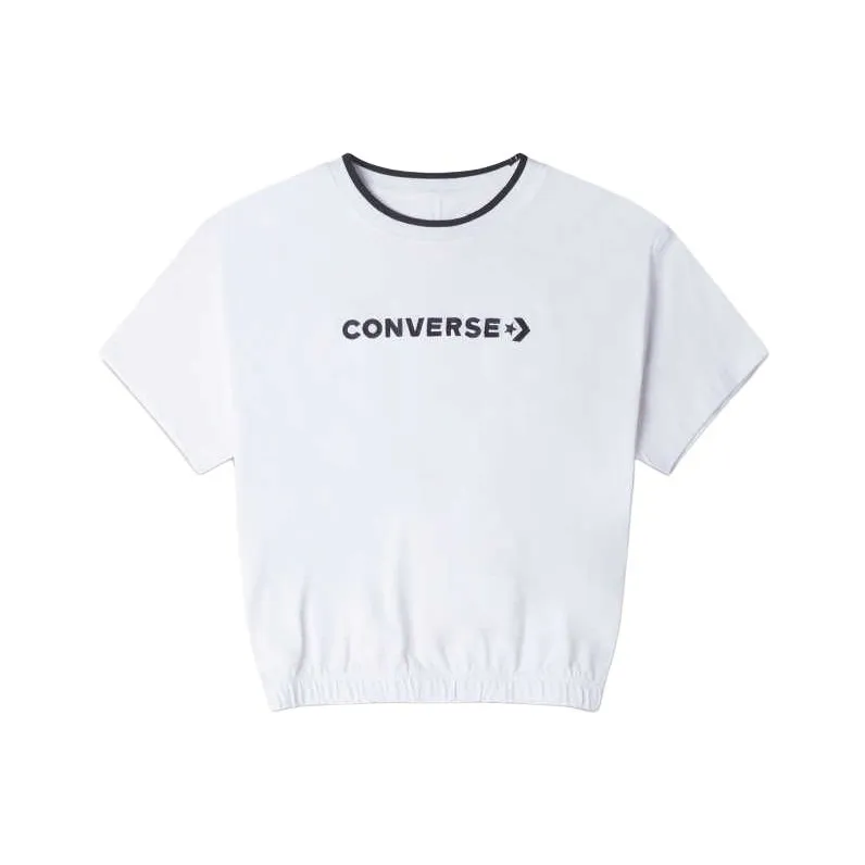 Converse Crop Tops Women's White-0