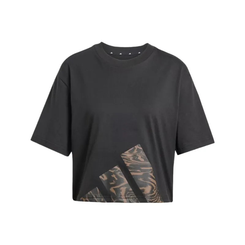 Adidas Free Shipping With AdiClub Essentials Seasonals Animal Big Logo Boyfriend Tee-0
