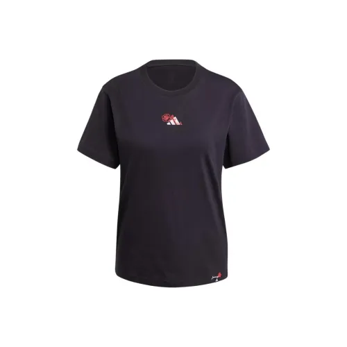 Adidas Free Shipping With AdiClub Lounge Mini Graphic Tee