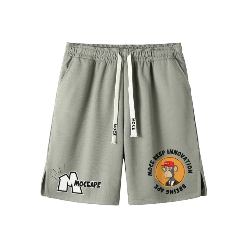 Moce x WULIAOYUAN LIANMINGKUAN Casual Shorts Men's-5