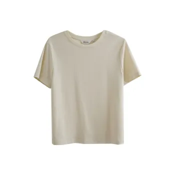 Olrain T-Shirts Women's Vanilla