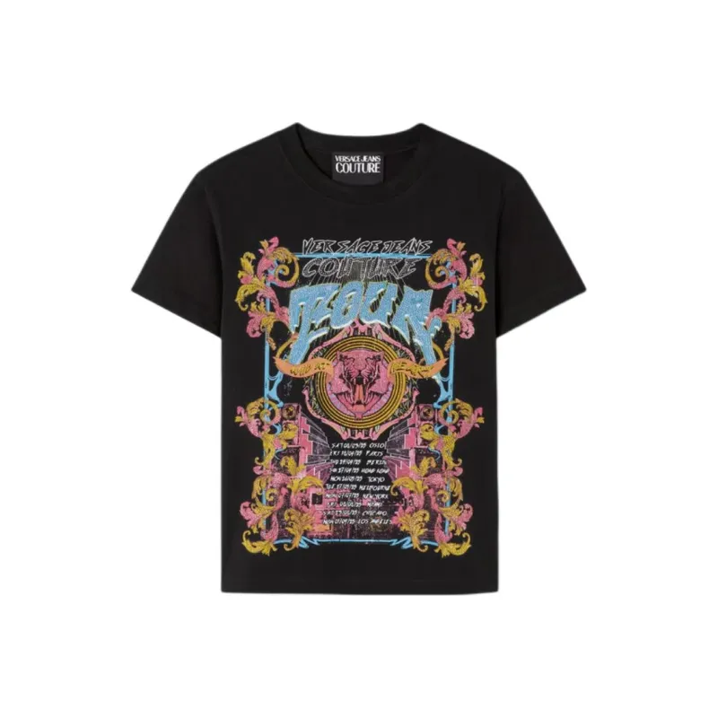 VERSACE JEANS COUTURE Graphic Print T shirt-0