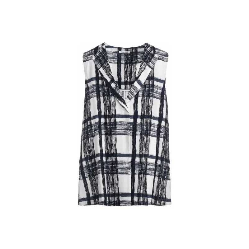 Yohji Yamamoto Tank Top Women's Dark Blue-0