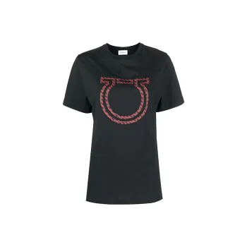 Ferragamo T Shirts Women's Black