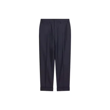 DRIES VAN NOTEN Wool Trousers