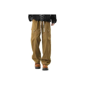CAREBEARS Casual Pants Unisex Army Green