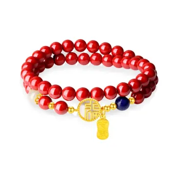 Love Jewelry Cinnabar Bracelets Unisex