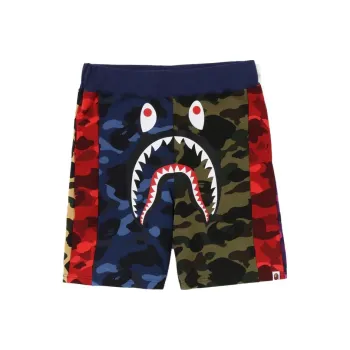A BATHING APE Mix Camo Crazy Sweat Shorts SS23