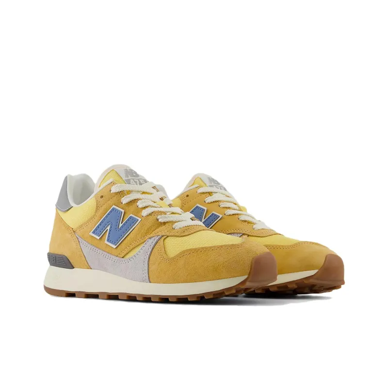 New Balance NB 475 Abrasion Resistant Slip Resistant Low Top Casual Running Shoes Unisex Yellow Gray Blue-2