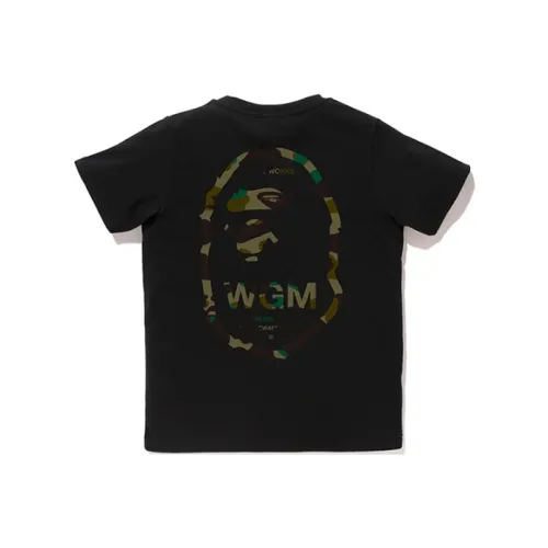 A BATHING APE Head Series T Shirts Women's