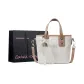 Ecru+Charm+Shopping Bag