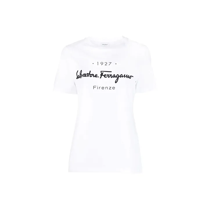 Ferragamo T-Shirts Women's White-0