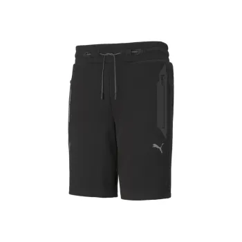 PUMA x Ferrari Collaboration Style Sweat Shorts Sports Shorts Men's Black