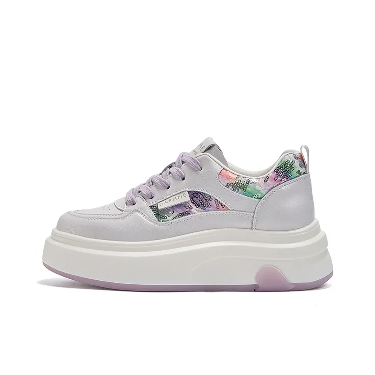 DAPHNE Anti Slip Wear Resistant Low Top Skateboard Shoes Women's-0