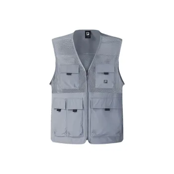 FILA Athletics Vest Men's Heather Straw Gray