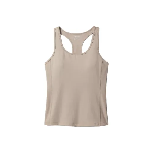 CALVIN KLEIN Tank Tops Women's Moonstone