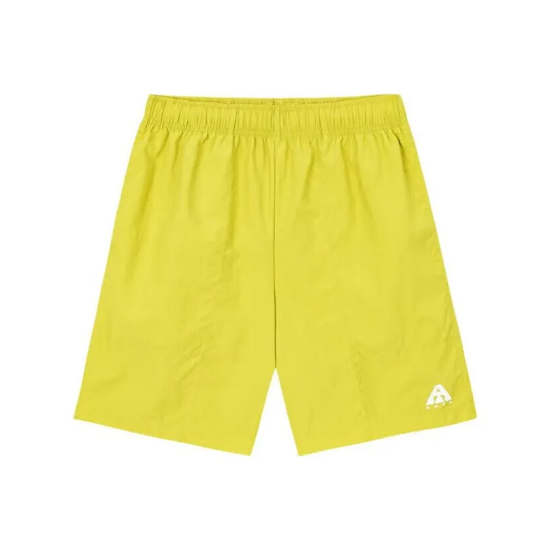 Anta Variety Training Collection Casual Shorts Men's Earth Brown Yellow-0