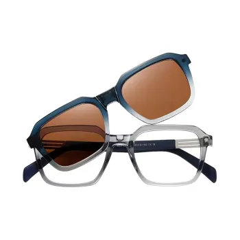 JUICE BABY TR/Memory Plastic Metal Square Sunglasses Unisex