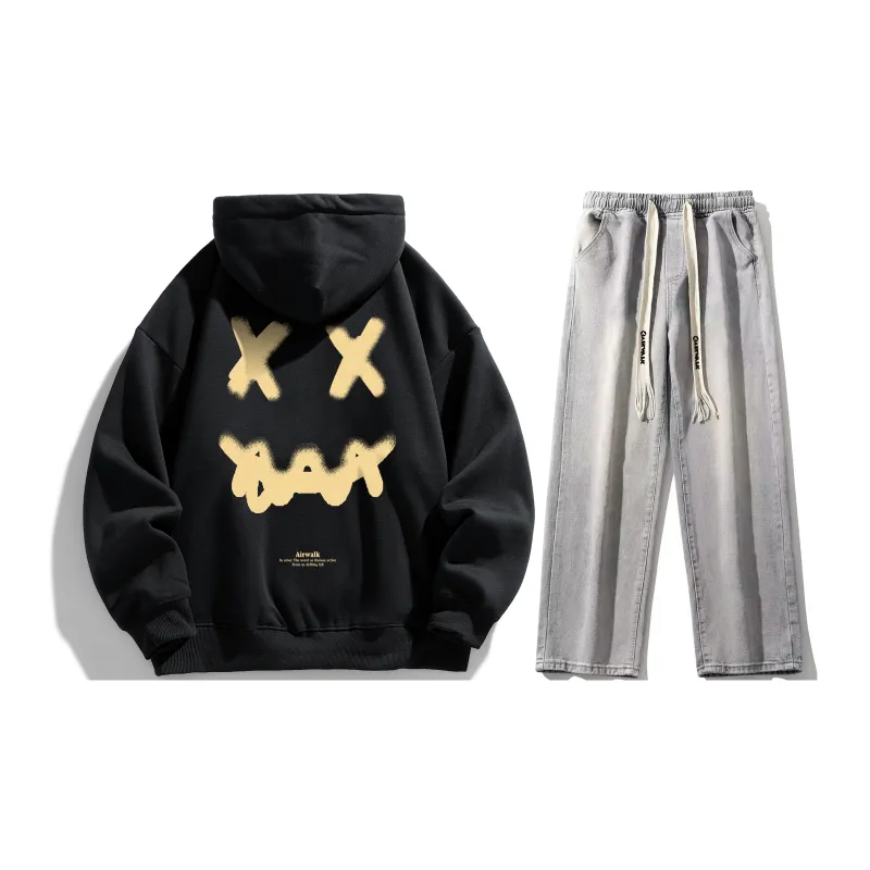 Airwalk Sweatshirt Sets Unisex-46