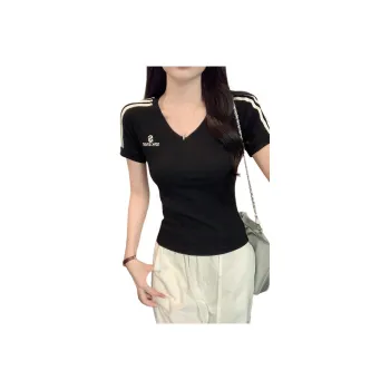 GOSO Raglan Sleeve T Shirt Women's Black