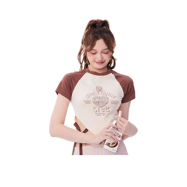 Girly Fancy Club Crop Tops Women's-2