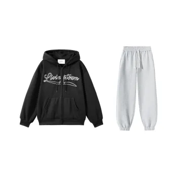 LIVINGTOWN Sweatshirt Sets Unisex