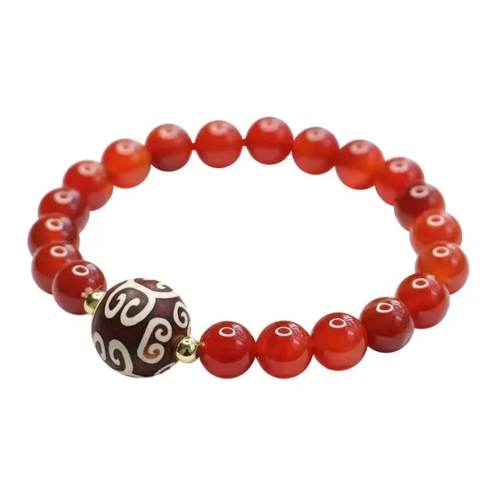 The Years Are Quiet Agate Bracelets Unisex-0
