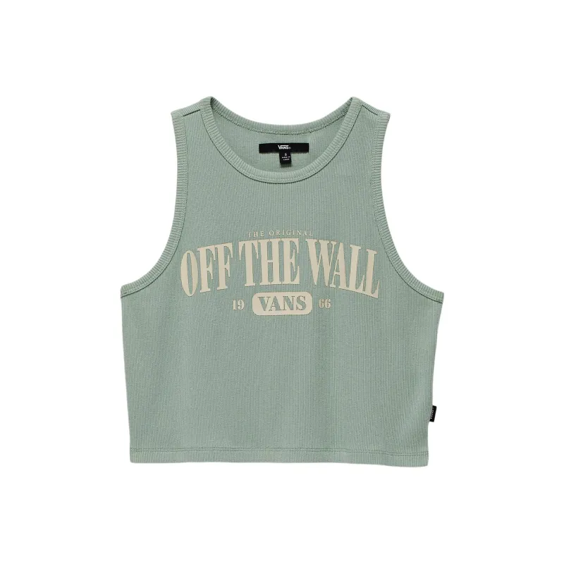 Vans Team Spirit Tank Top Tank Tops Women's Green-0