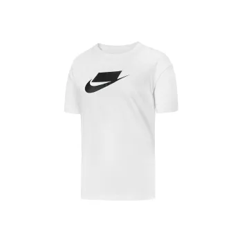 Nike Drop Shoulder Sleeve T Shirt Women's White