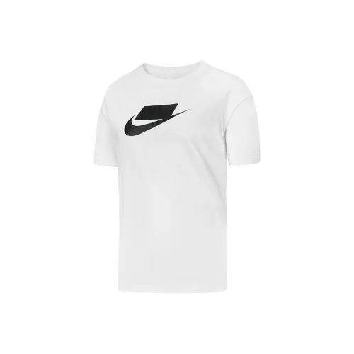 Nike Drop Shoulder Sleeve T Shirt Women's White
