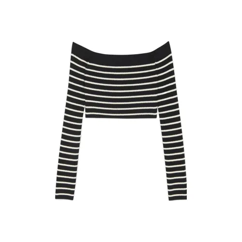 SAINT LAURENT FW22 Knitwear Women's Black