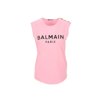 BALMAIN T-Shirts Women's Pink