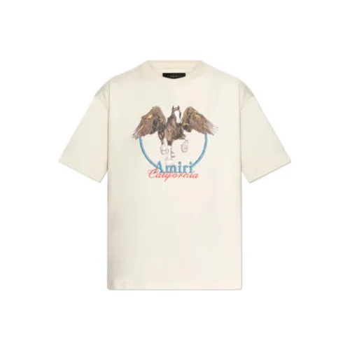 AMIRI pegasus Collection Printed Oversized T Shirt