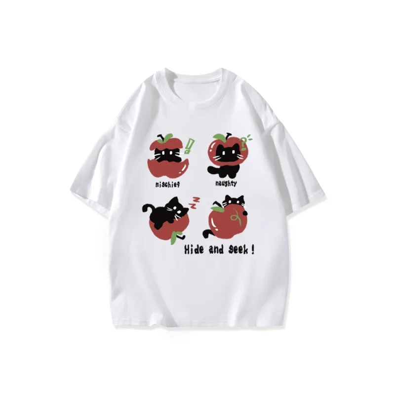 ILYOIL Drop Shoulder Sleeve T Shirt Unisex-2