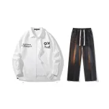 Clothing Sets (White Shirt+Black Jeans)