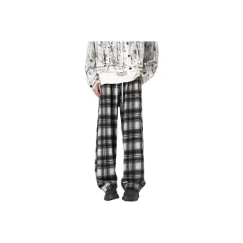 FONDLOOK Casual Pants Unisex Coffee