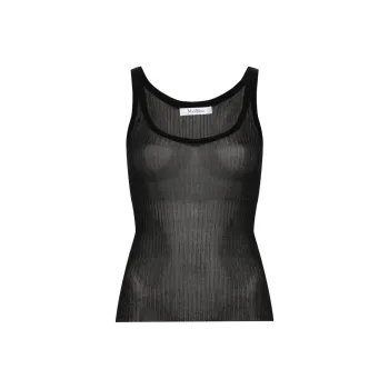 MaxMara Bastia Sleeveless Ribbed Top