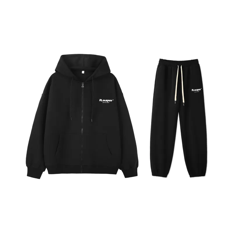R.super Sweatshirt Sets Unisex-0