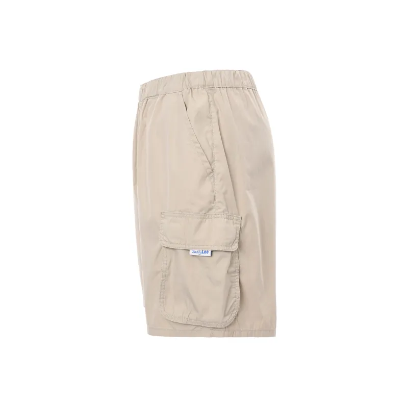 Lee Casual Shorts Unisex Light Cyan Gray-0