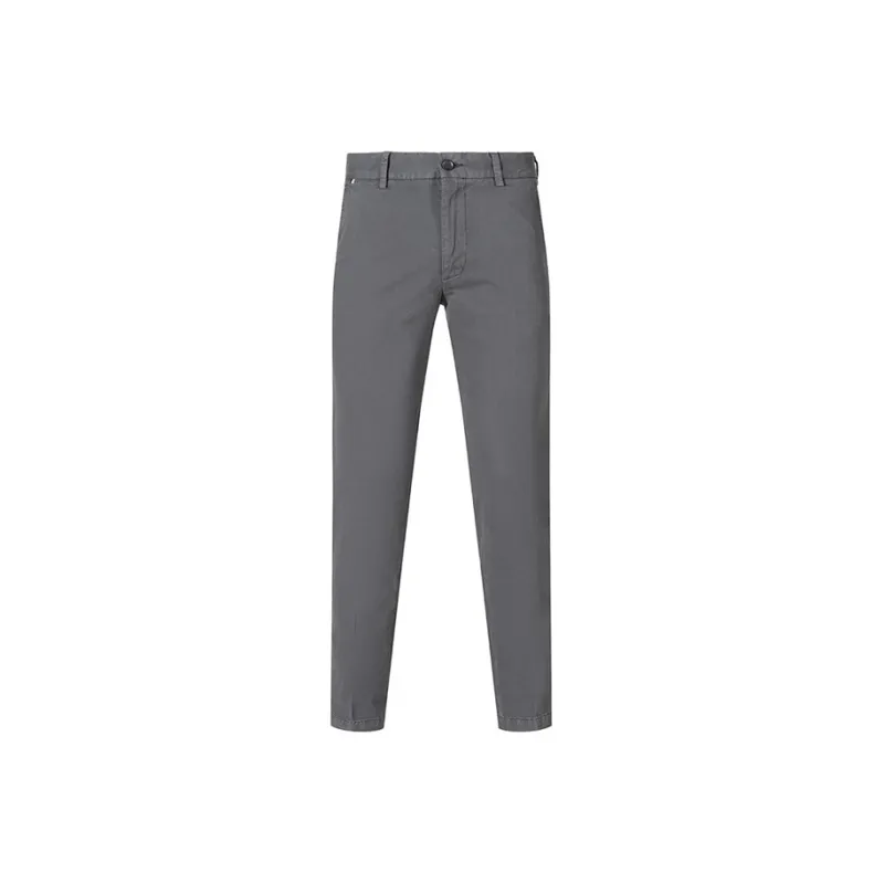 HUGO BOSS FW24 Casual Pants Men's Gray-0