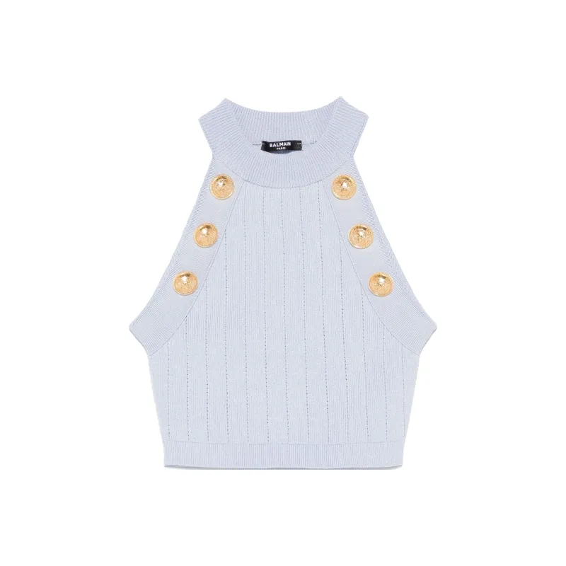 BALMAIN Coin buttons Detailed Top-0
