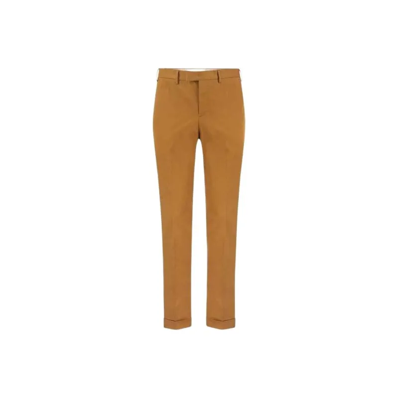 PT Pantaloni Torino Casual Pants Men's Brown-0