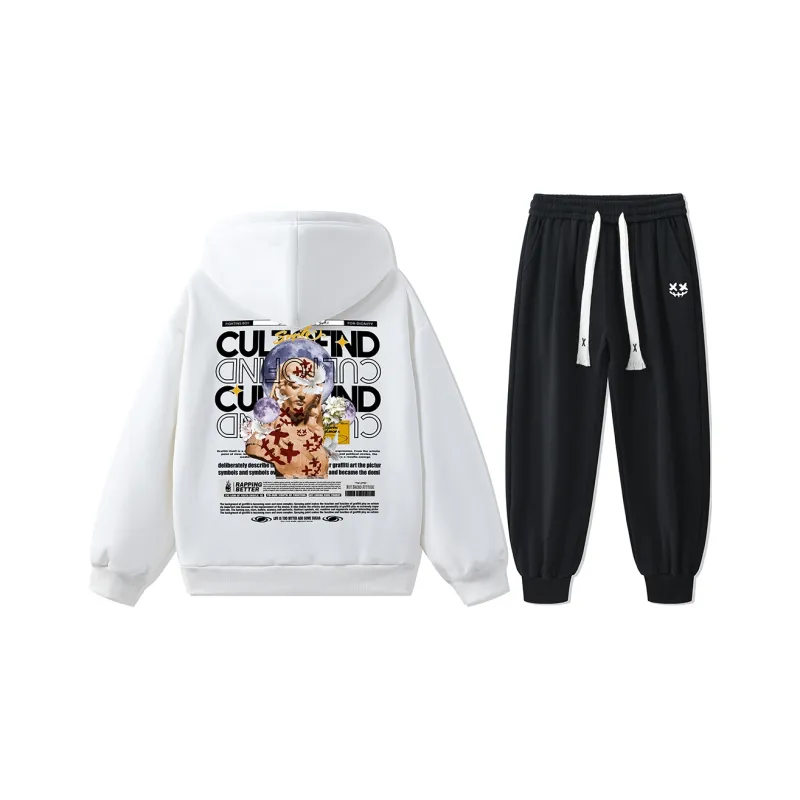 CULT OF INDIVIDUALITY Sweatshirt Set Unisex-2