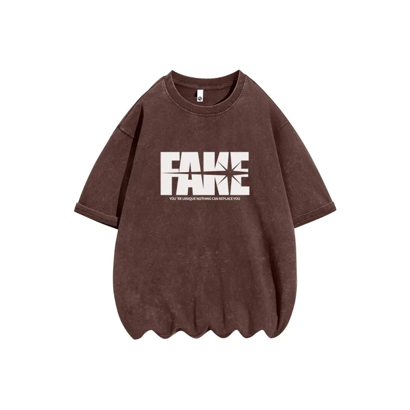 FAKE VINTAGE T Shirts Unisex-12