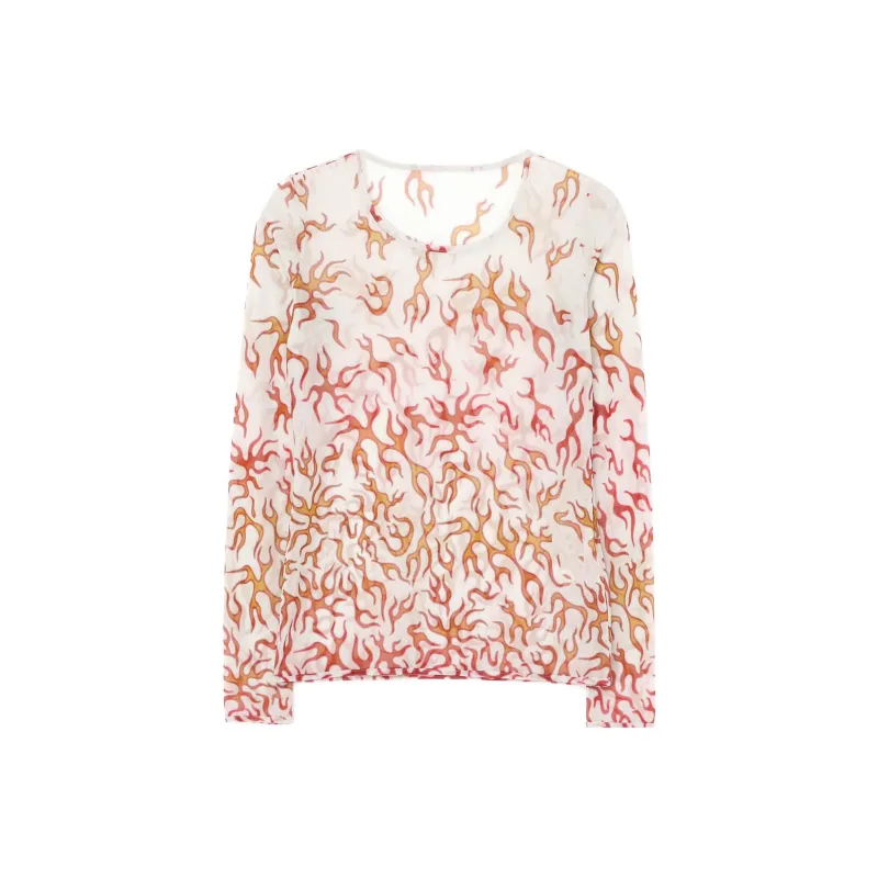 Yohji Yamamoto T Shirts Women's Beige Yellow-0
