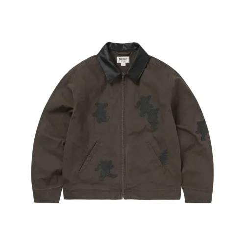 Thisisneverthat X Grateful Dead Jackets Unisex Brown